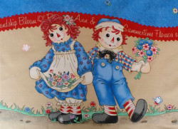 RAGGEDY ANN &ANDY FRIENDS BORDER (��90cm��110cm��)