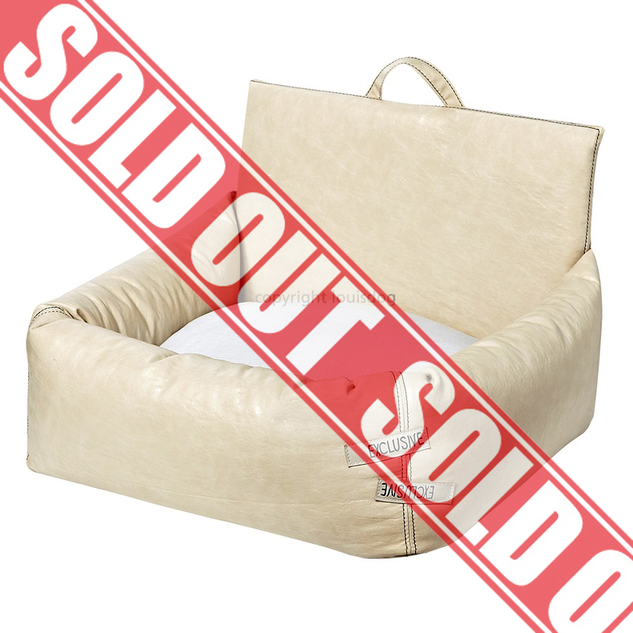 Louisdog（ルイスドッグ）犬用ドライブキャリーシート Driving Kit Beige Grand ドライビング キット ベージュ グランドサイズ☆☆完売しました☆☆