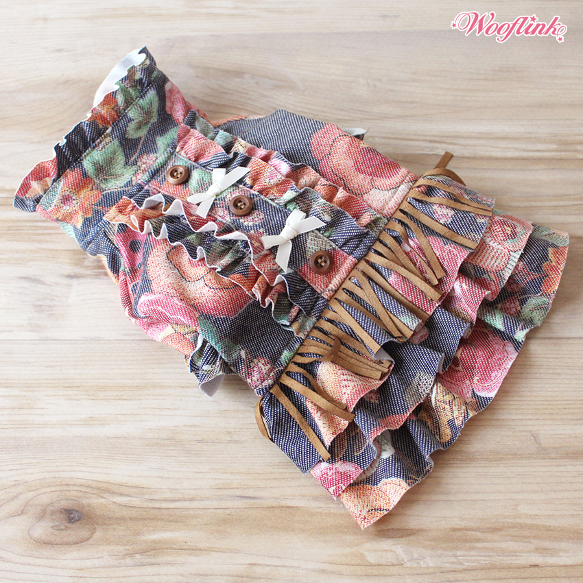 Wooflink（ウーフリンク）ドッグウェア WILD WILD WEST DRESS ワイルド ワイルド ウエスト ドレス