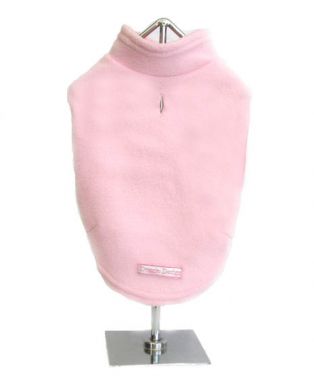 Doggie Design（ドギーデザイン）Pink Fleece Vest ピンク フリース タートルネック ベスト