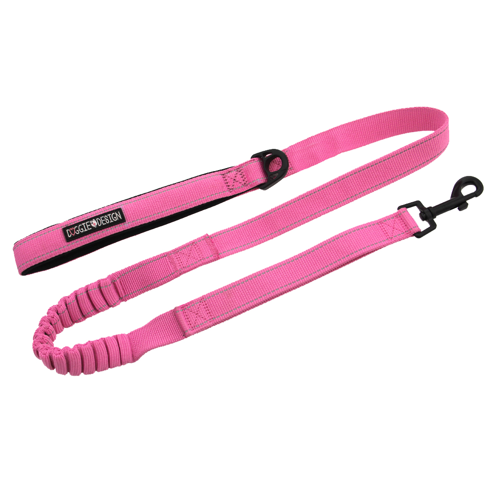 Doggie Design（ドギーデザイン）リード Soft Pull Traffic Dog Leash Candy Pink ソフト プル トラフィック ドッグ リード