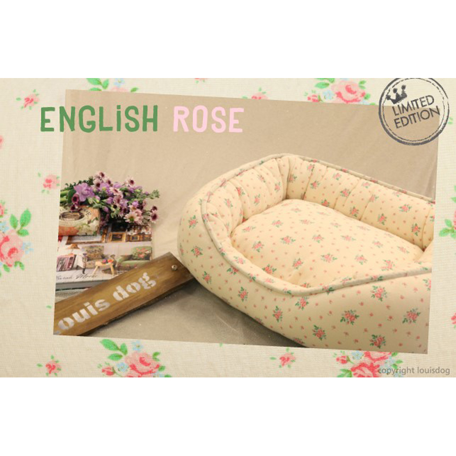 Louisdog（ルイドッグ）犬用ベッド Exclusive House English Rose エクスクルーシブ ハウス イングリッシュ ローズ