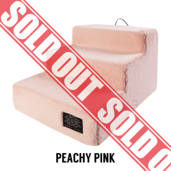 Louisdog（ルイスドッグ）犬の階段 Furry Step Peachy Pink Grand ファーリー ステップ ピーチィ ピンク グランドサイズ☆☆完売しました☆☆