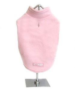 Doggie Design（ドギーデザイン）Pink Fleece Vest ピンク フリース タートルネック ベスト