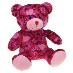 Zanies（ザニーズ）Kiss N' Cuddle Bears Dog Toys Tie-dye キッスン カドル ベア ドッグ トイ タイダイ