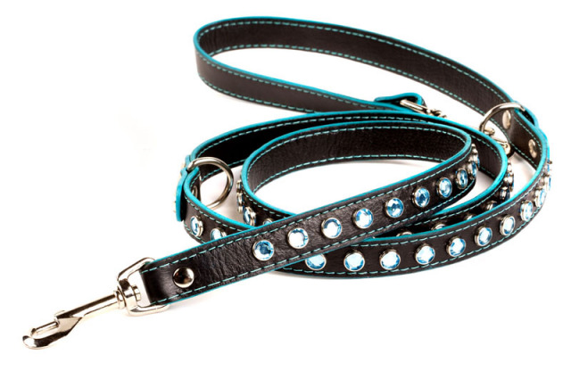 The Shabby Dog（シェイビィドッグ）Dog Leash Sandradee Collection Blue サンドラ ディー コレクション リード ブルー