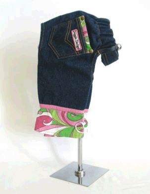 Doggie Design（ドギーデザイン）Jeans Mod Print Bell Bottom Jeans モッド プリント ジーンズ