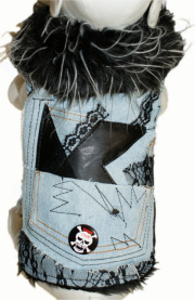 Cha-Cha Couture（チャチャクチュール）Denim & Lace JKT デニム アンド レース ジャケット