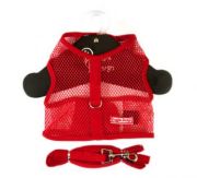 Doggie Design（ドギーデザイン）NEW Red Netted Mesh Harnessニュー レッド ネット メッシュ ハーネス ベスト
