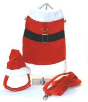 Doggie Design（ドギーデザイン）ドッグウェア Velvet Boy Santa Claus ベルベット ボーイ サンタ クロース コスチューム