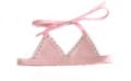 Doggie Design（ドギーデザイン）Pink Rhinestone Bikini Top ピンク ラインストーン ビキニ トップ