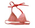 Doggie Design（ドギーデザイン）Shiny Red Bikini Top シャイニー レッド ビキニ トップ