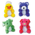 Zanies(ザニーズ)Kutie Pies Plush Dog Toys スモール アニマル ドッグ トイ