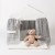 【送料無料】Louisdog（ルイドッグ）犬用ベッド Peekaboo/Linen Cabana Petit ピーカブ リネン カバナ ハウス ベッド プチサイズ