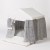 【送料無料】Louisdog（ルイドッグ）犬用ベッド Peekaboo/Linen Cabana Petit ピーカブ リネン カバナ ハウス ベッド プチサイズ