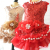 Wooflink（ウーフリンク）ドッグウェア HOLIDAY SEASON DRESS RED ホリデー シーズン ドレス レッド