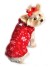 Doggie Design（ドギーデザイン）Red Snowflake Reversible Vest レッド スノーフレーク リバーシブル ベスト