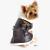 Doggie Design（ドギーデザイン）Brown Black Bomber Dog Coat ブラウン ブラック ボンバー コート