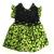 Doggie Design（ドギーデザイン）Green Leaf Garden Party Dog Dress グリーン リーフ ガーデン ドレス セット