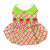 Doggie Design（ドギーデザイン）ドッグウェア Lady Bug Plaid Dog Dress レディーバグ プレイド ドレス