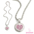 犬用ジュエリー【Pinkaholic New York】（ピンカホリックニューヨーク）BABY HEART NECKLACE　ローズ