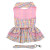 Doggie Design（ドギーデザイン）Pink Seersucker Ruffled Dog Dress ピンク シアサッカー フリル ドレス