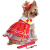 Doggie Design（ドギーデザイン）Red Polka Dot Balloon Designer Dog Dress レッド ポルカドット バルーン デザイナー ドレス