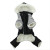 Doggie Design（ドギーデザイン）ドッグウェア Black and Grey Ruffin It Dog Snow Suit ブラック グレー ラフィン スノー スーツ