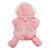 Doggie Design（ドギーデザイン）ドッグウェア Pink Ruffin It Dog Snow Suit Harness ピンク ラフィン スノー スーツ