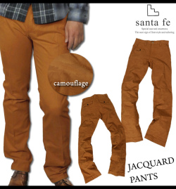 santa feジャガードパンツ