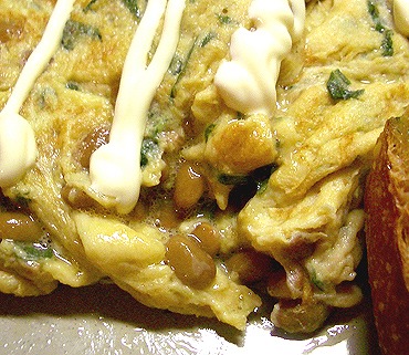納豆オムレツ
