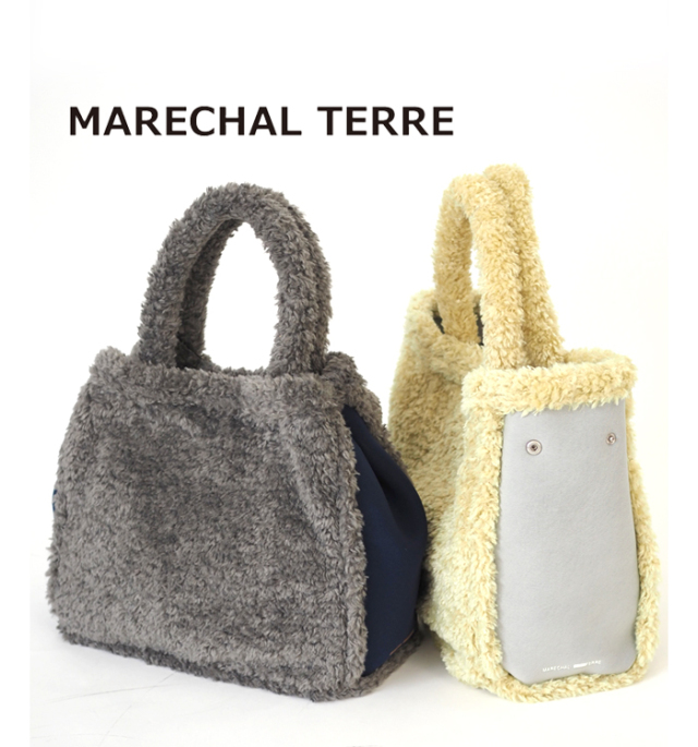 MARECHAL TERRE マルシャルテル ボアトートバッグ 2WAY