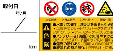 コーションラベル