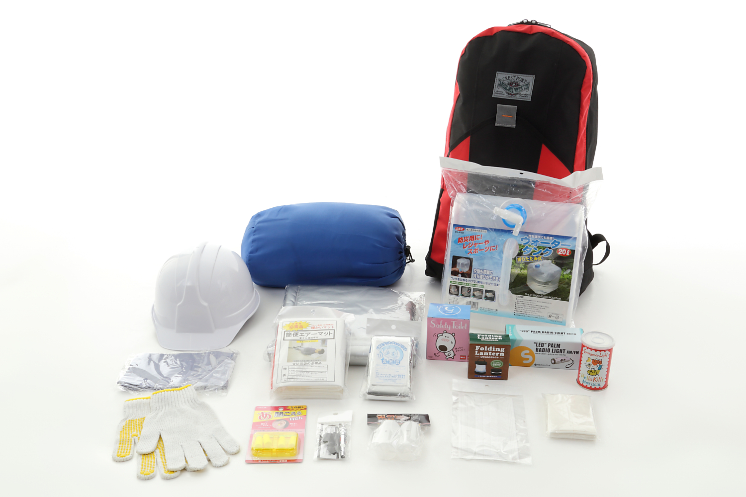 送料無料！！防災士が考えた避難セット【防災士監修！非常用持出セット（大）】大人1人用の防災セット　ギフトにも記念品にも最適　防災用品17点セット　