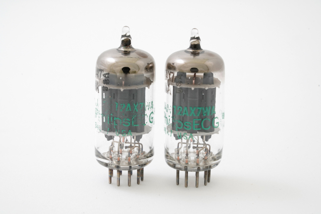 JAN 12AX7WA PHILIPS-ECG 2本1組