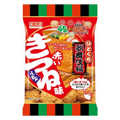 ひとくち歌舞伎揚 赤いきつね味 12入