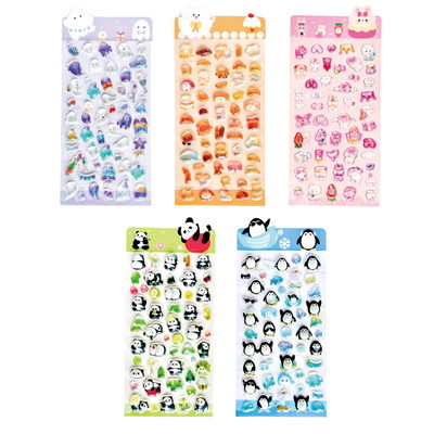 3Dデコシール マスコット 10枚入