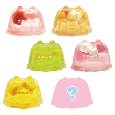 ハッピーラビット もちもちにゃんこゼリー 6入
