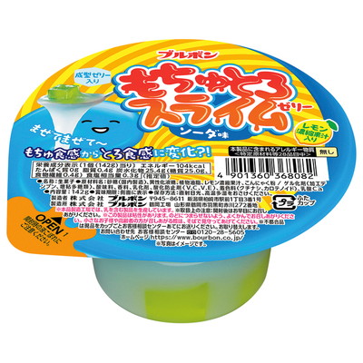もちゅとろスライムゼリー ソーダ味 12入