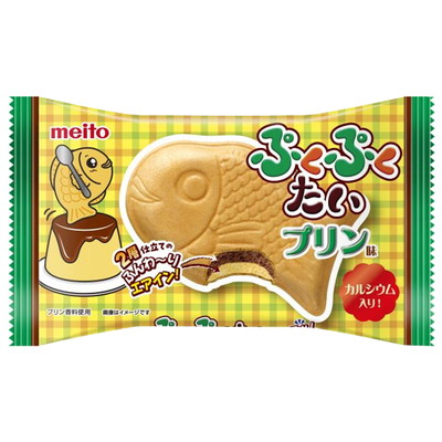 ぷくぷくたい プリン味 10入