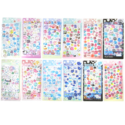 ぷにぷにクリアシール 12枚入