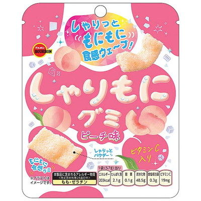 しゃりもにグミ ピーチ味 10入