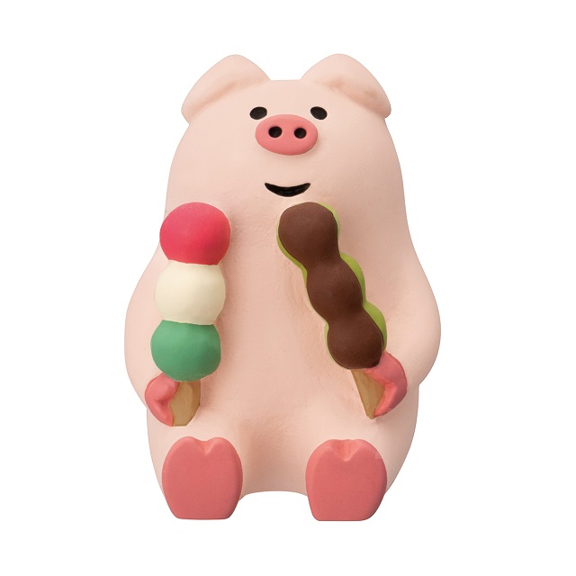 コンコンブル　花より団子ブタ