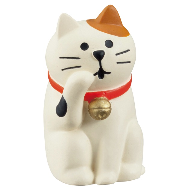 コンコンブル　毛づくろい猫