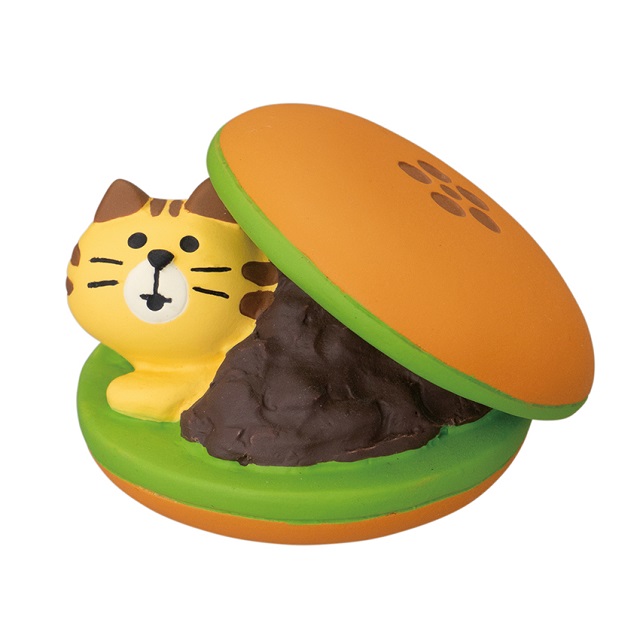 コンコンブル　抹茶どら焼き猫