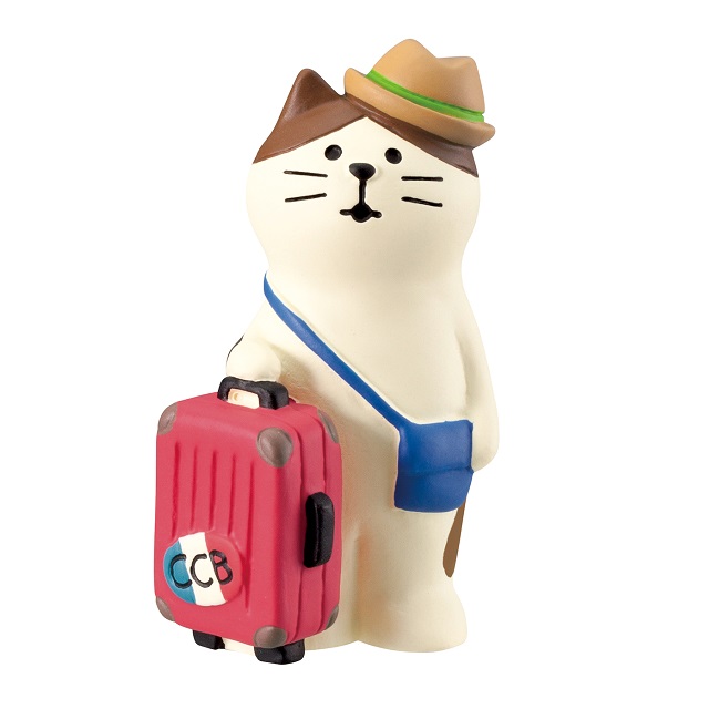 コンコンブル　スーツケース猫