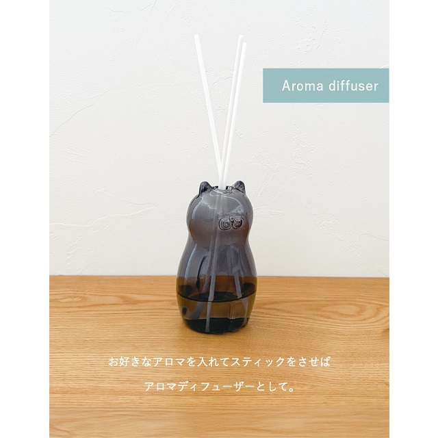 ネコの一輪挿し８