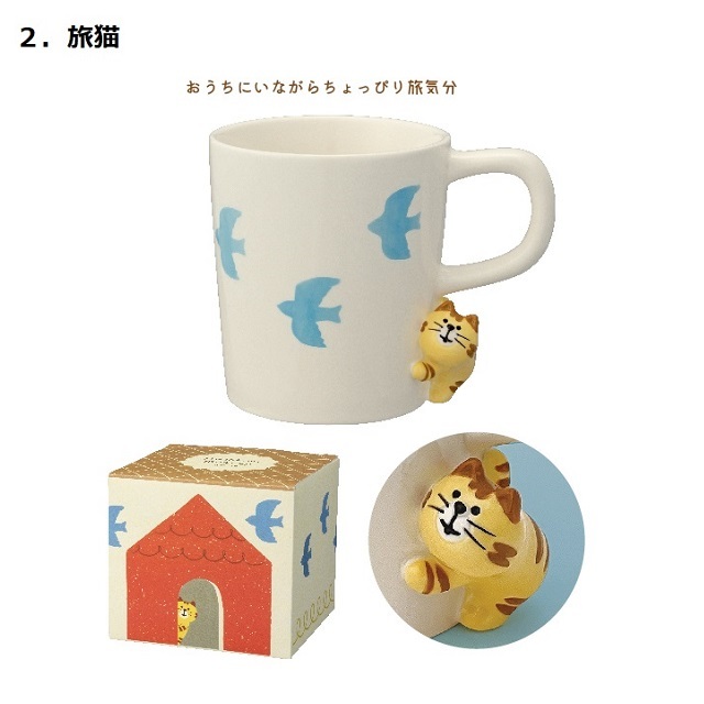 concombre（コンコンブル）のぞき見マグ