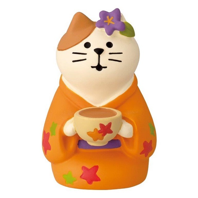 concombre（コンコンブル）お月見 秋の諸国めぐり旅 ほうじ茶猫