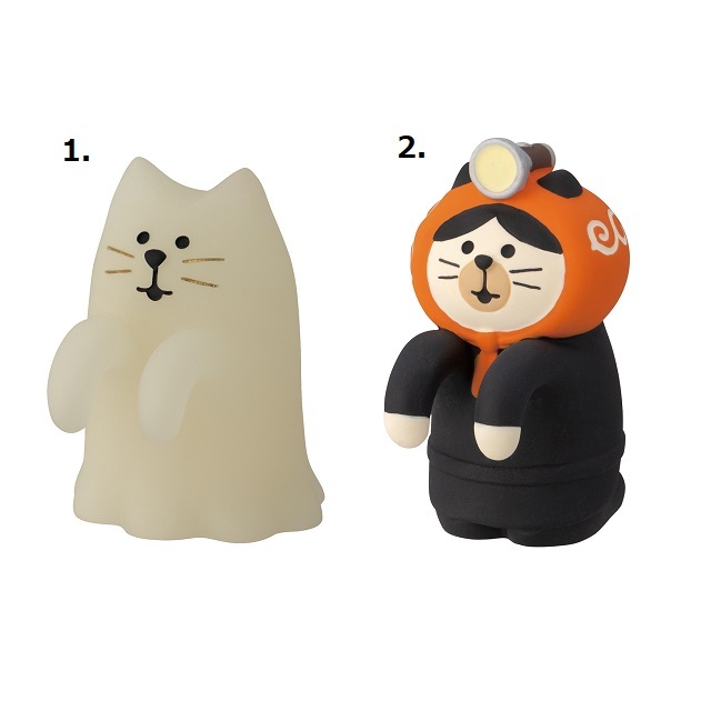 concombre（コンコンブル）2025ハロウィンおばけなにゃんこ